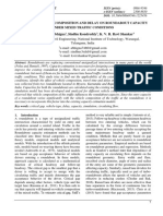 Effect of Vehicle Composition and Delay On Roundabout Capacity Under Mixed Traffic Conditions