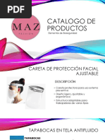 Catalogo de Productos MAZ