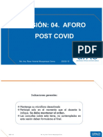 Sesión: 04. Aforo Post Covid: Ms. Arq. Rosa Victoria Albuquerque Cerna. 20202-10