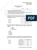 Guía 01 Extra - Medidas de Tendencia Central PDF