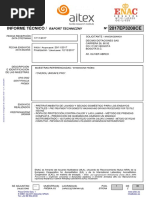 Certificación Overol Ignifugo Decimo Dotaciones Nfpa 2112-2018 Informe Aitex 2017ep3208 PDF