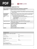 Master Bizchannel Application Form