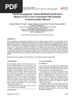 Visual Anosognosia (Anton-Babinski Syndrome) : Report of Two Cases Associated With Ischemic Cerebrovascular Disease