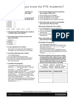 How Well Do You Know The PTE Academic?: Summarize Written Text Task and