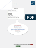 Aula 1.1 - Resumo e Exercícios - Tus Clases de Portugués