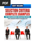 Selection Criteria Complete Examples PDF