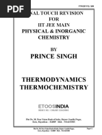 Prince Singh: Physical & Inorganic Chemistry