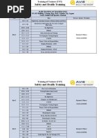 Tot Course Outline Revised October 2019