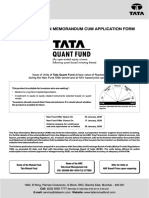 Key Information Memorandum Cum Application Form