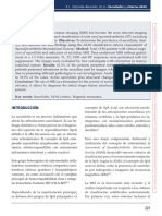 Sacroileítis - Evaluación Por Resonancia Magnética Según Criterios ASAS.