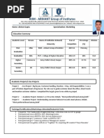 Name: Akshat Gupta Specialization: Marketing