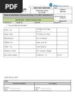 Site Test Report Ng-Sa Name of Substation: Dammam Housing 115/13.8KV Substation # 1