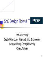 Soc Design Flow & Tools