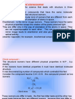 Stereochemistry and Stereoisomer