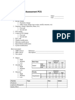 Change Control Risk Assessment