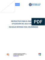 Instructivo Ingreso Aula Virtual PDF