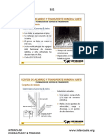 Costos de Acarreo Y Transporte Mineria Subte