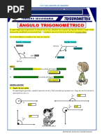 Ángulo Trigonométrico para Cuarto de Secundaria