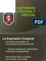 La Expresión Corporal y Gestual TEATRO NUREY