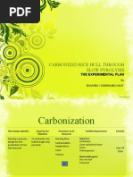 Carbonized Rice Hull Through Slow Pyrolysis Experimental Plan