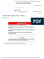 How To Replace Secondary Filter