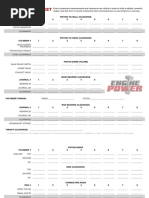 Engine Data Sheet PDF