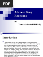 Adverse Drug Reactions: by Yousra Ashraf (PHMH-D)