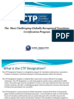 CTP Designation Overview