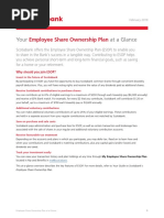 Employee Share Ownership Plan: Your at A Glance