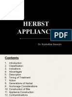 Herbst Appliance: Dr. Rajshekhar Banerjee