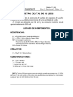 Vumetro Digital de 10 Leds N 118 PDF