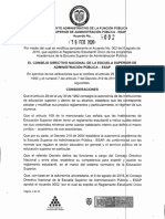 Acuerdo 002 de 2020 Modificatorio Reglamento Estudiantil - ESAP