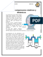 Tipos de Compresores Rotativos y Dinámicos