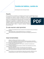 30 Días Cambia de Hábitos Cambia de Vida Resumen