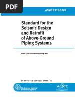 ASME B31E-2008 Standard Seismic PDF