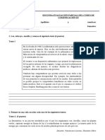 2da Evaluación Parcial Del Curso de Comunicación Iii