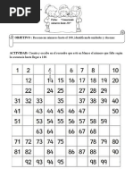 Ficha Conociendo Números Hasta 100 2 Básico