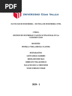 Gestión de La Seguridad y Salud en La Construcción