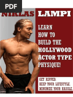 How To Build An Hollywood Actor Type Physique