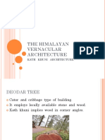 The Himalayan Vernacular Architecture