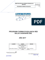 Programa de Farmacovigilancia