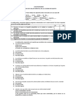 CUESTIONARIO Salud Mental 2