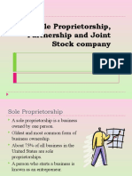 I2B Forms of Business Organizations Slides