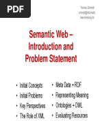 Semantic Web - Introduction and Problem Statement