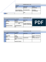 Horarios Virtuales Bachillerato