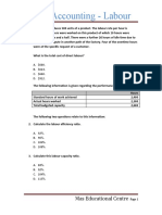 Cost Accounting - Labour