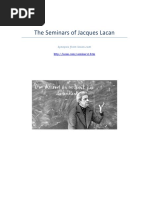 The Seminars of Jacques Lacan PDF