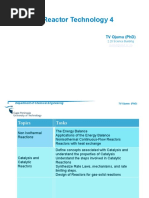 Reactor Technology 4: TV Ojumu (PHD)