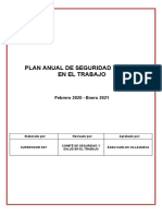 Plan Anual de Seguridad y Salud en El Trabajo - CHEMISA