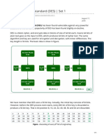 Data Encryption Standard DES Set 1